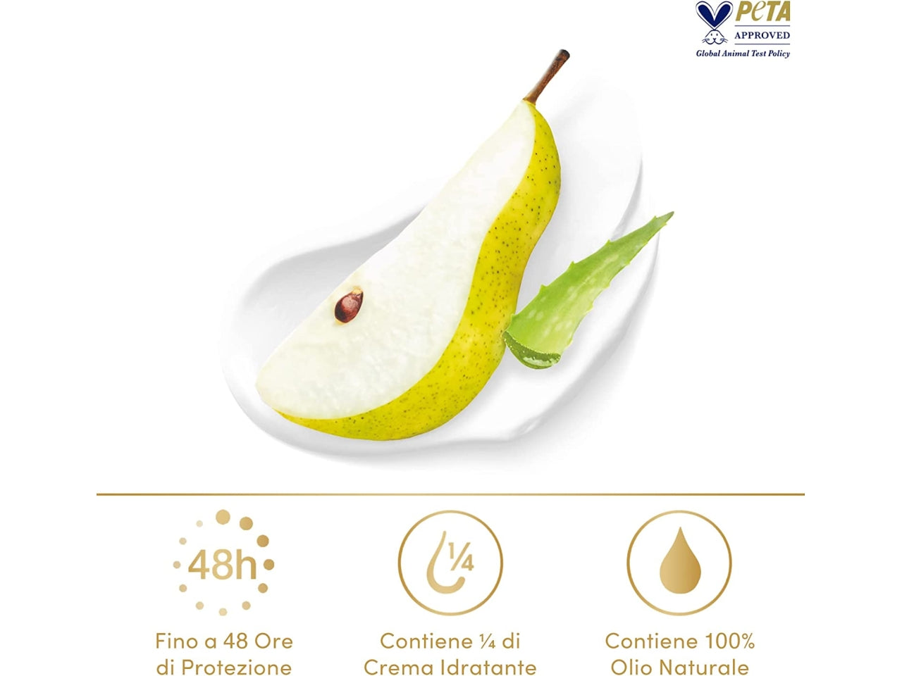Dove deorante spray formato da 150ml gofresh pera e aloe