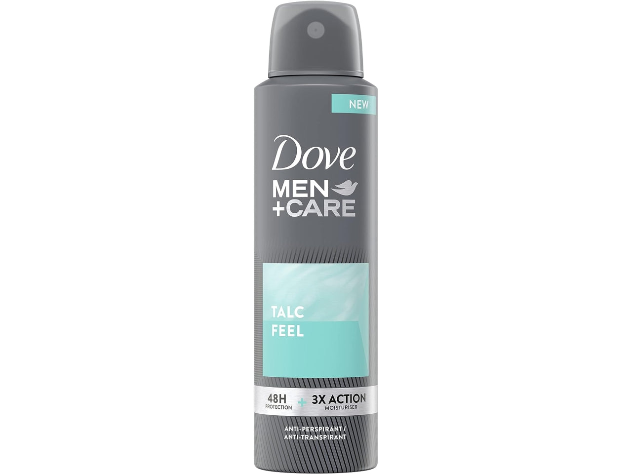 Dove deodorante per uomo spray da 150ml talco feel $