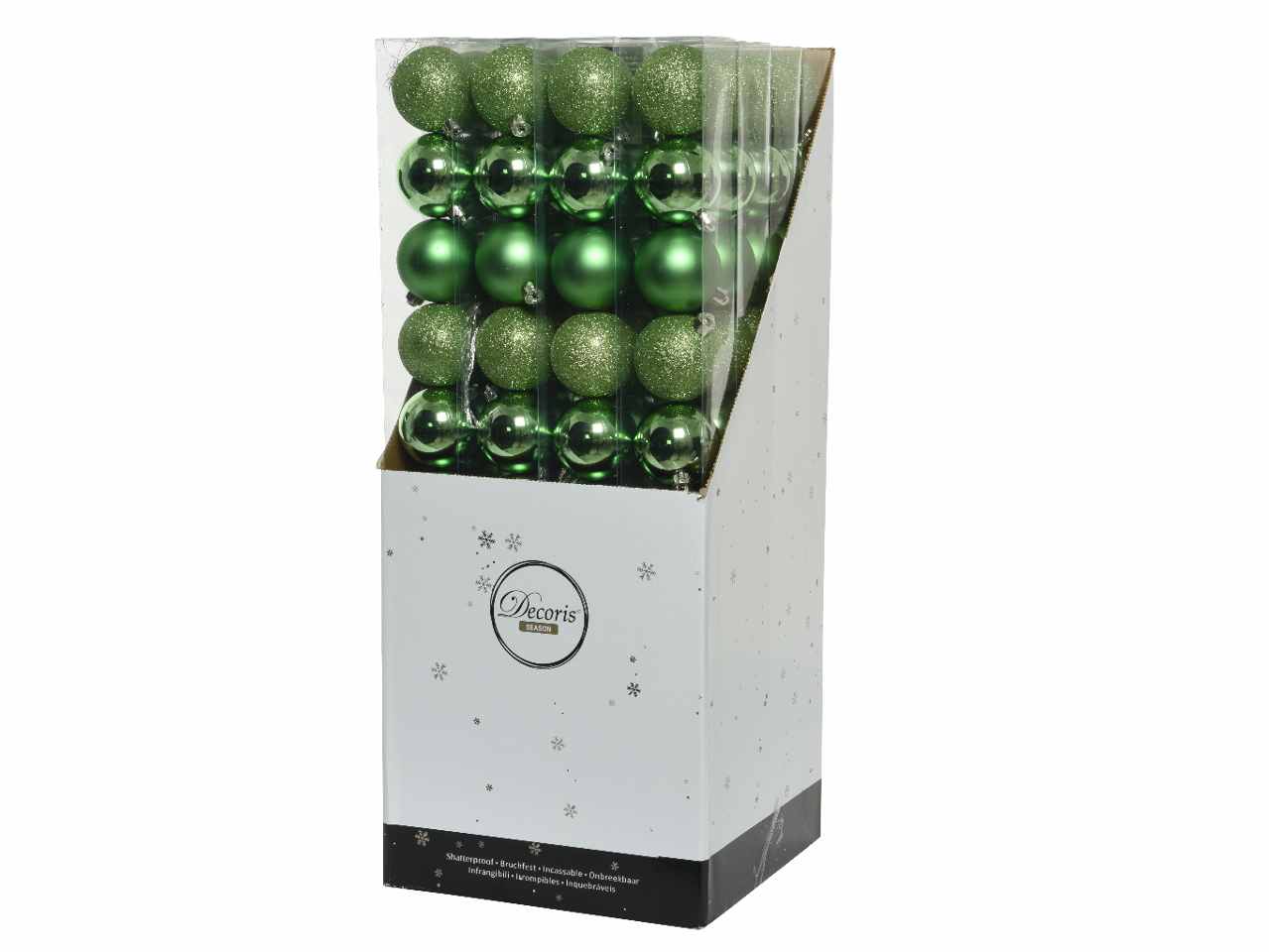 Sfera d.6cm 10pz verde