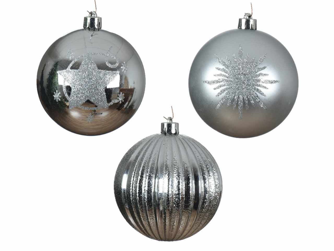 Sfera d.10cm argento