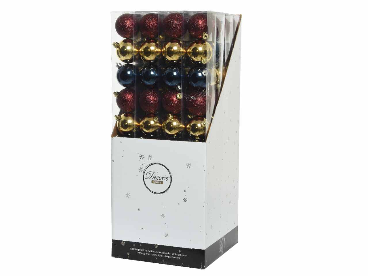 Sfera d.6cm 10pz colori assortiti