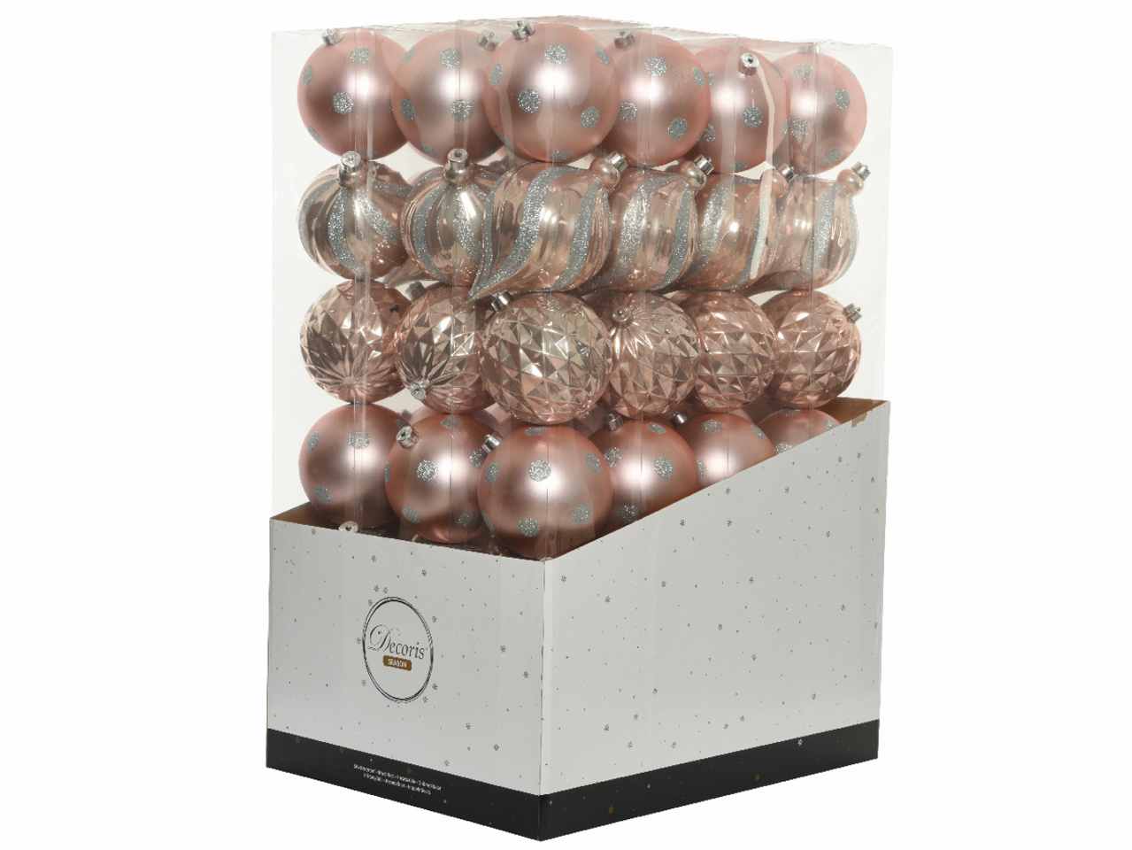Sfera d.15cm 6pezzi cipria
