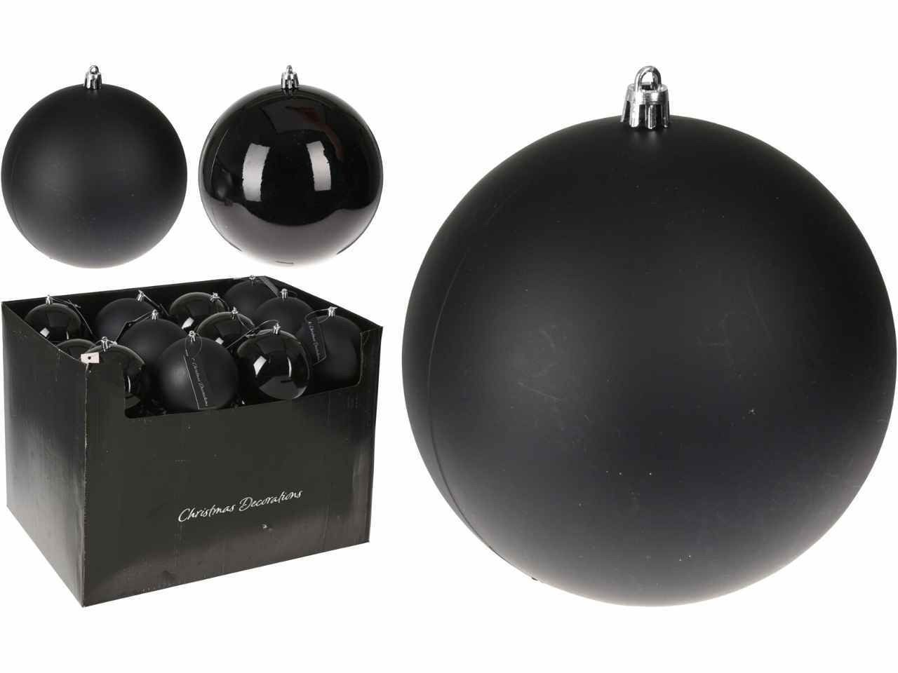 Sfera in plastica 120mm nero