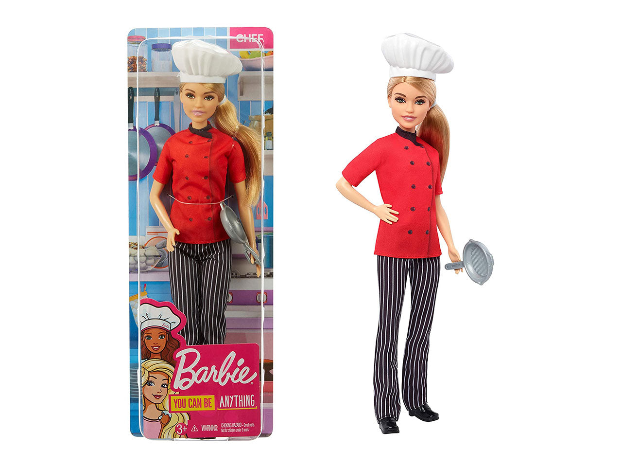 Barbie carriere chef con accessori