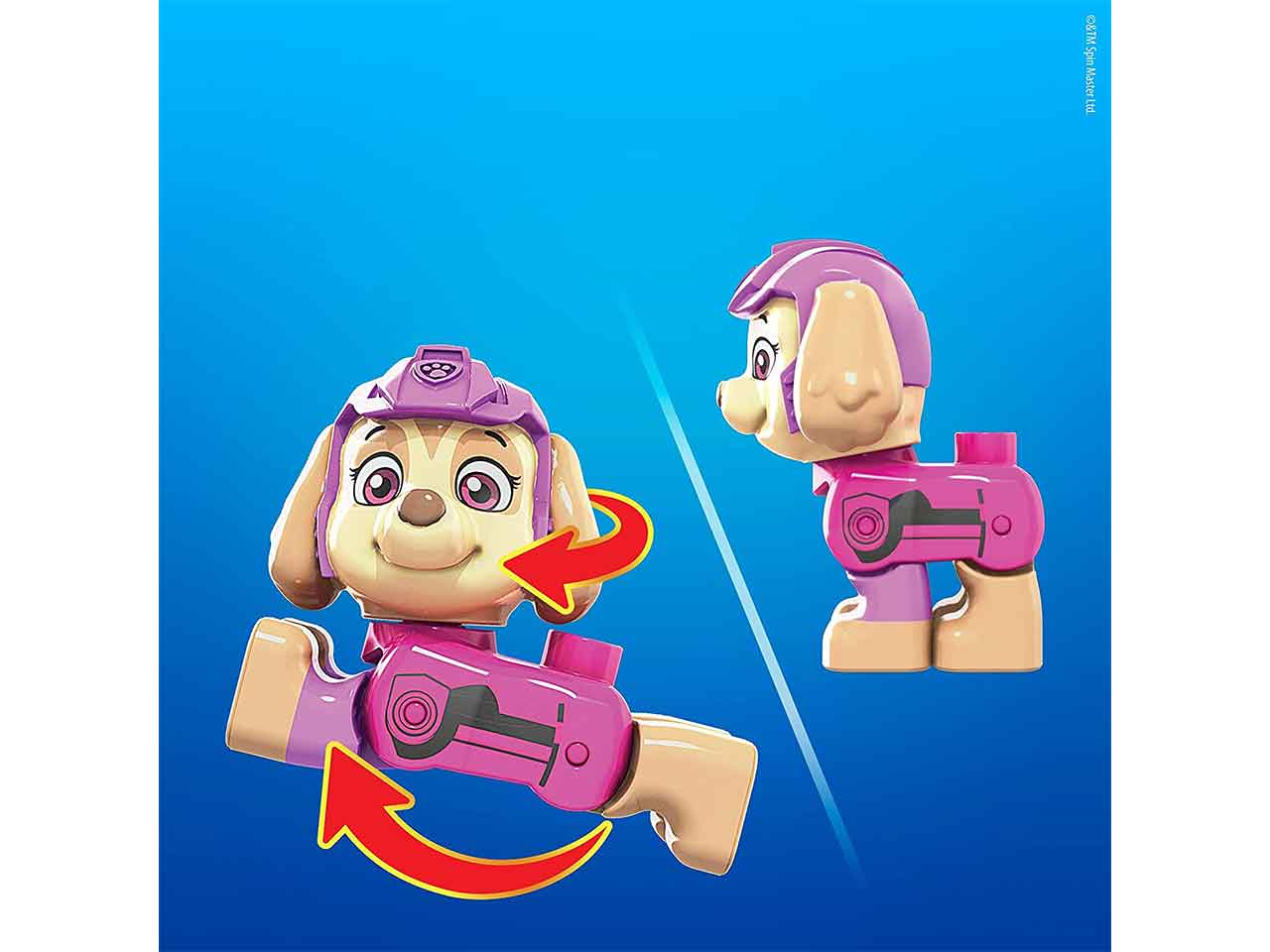 Mega blocks paw patrol person. gyh89-963a