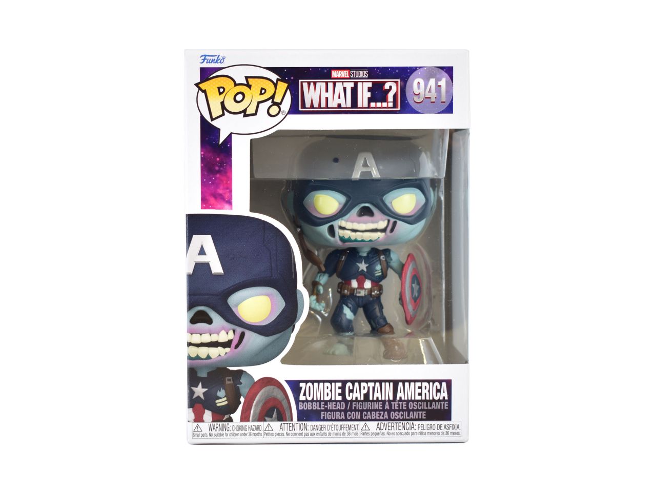 Funko pop what if s2 zombie captain america