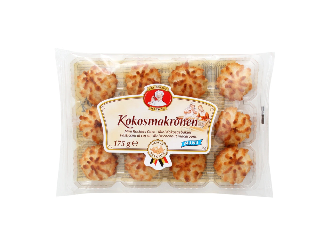 Biscottini al cocco mini 175gr