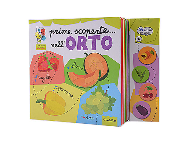Libro montessori prime scoperte nell'orto