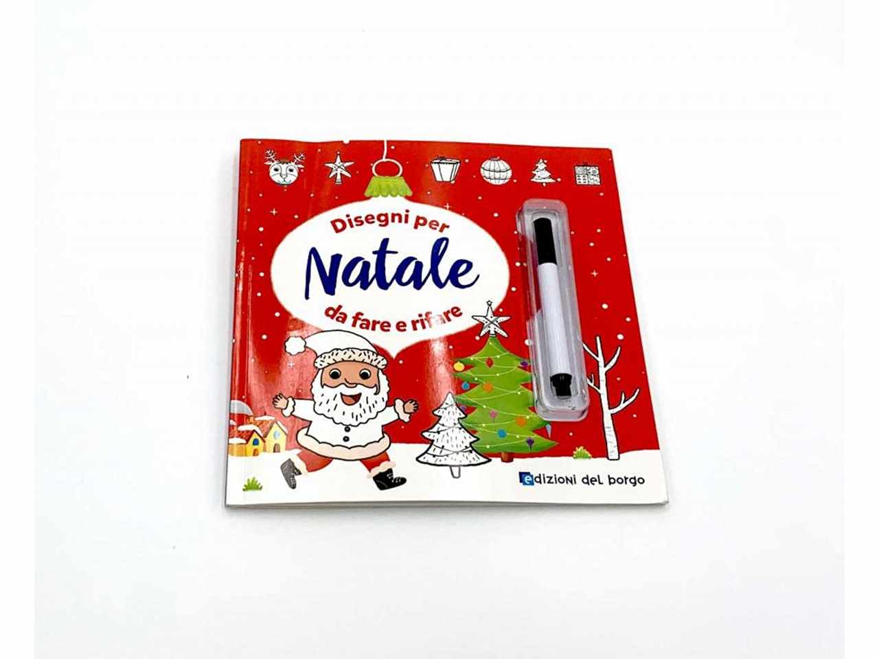 Libro disegni per natale da fare e rifare