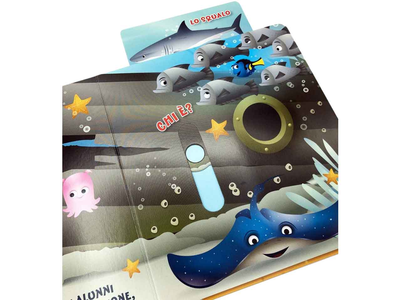 Libro chi c'e' nel mare? scorri e scopri