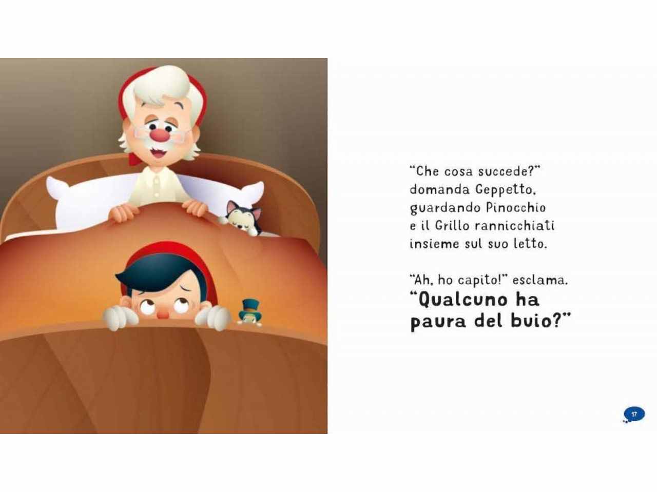 Libro walt disney mie prime storie pinocchio ha paura del buio