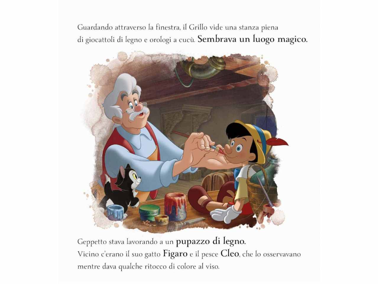 Libro di pinocchio grandi illustrati