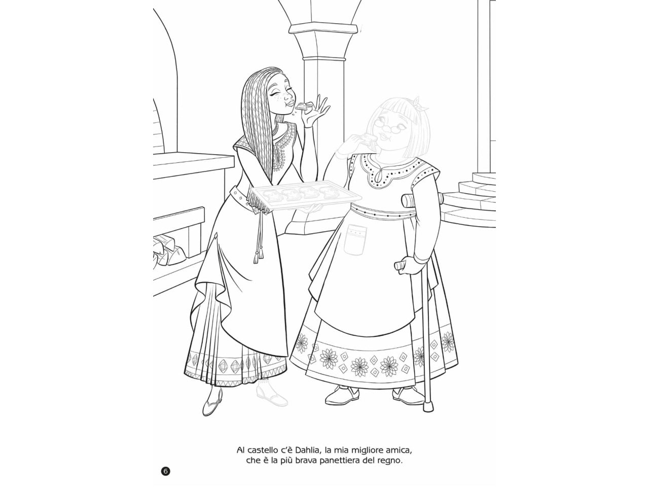 Libro walt disney staccattacca&colora