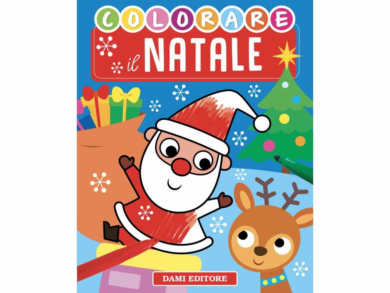 Libro dami editore colora il natale