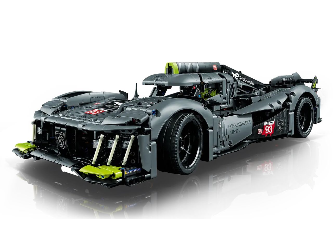 Lego Technic Peugeot 9X8 24H Le Mans Hybrid Hypercar 42156