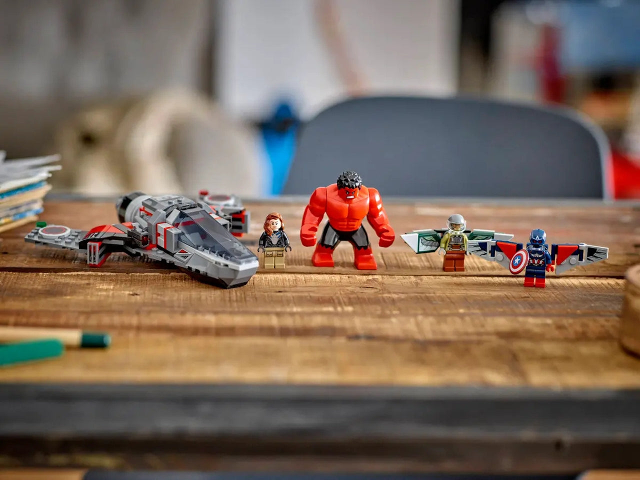 Lego super heroes Marvel battaglia Captain America vs Hulk rosso 76292 | Lego