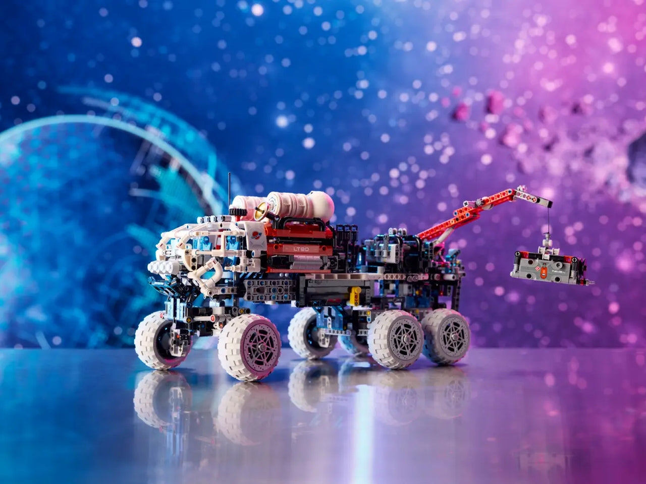 Lego technic rover di esplorazione marziano