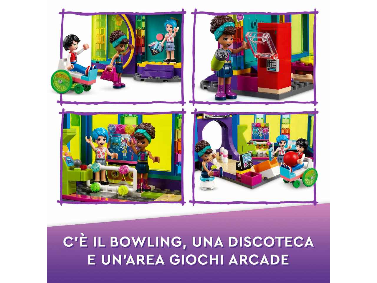 Lego friends arcade roller disco 41708