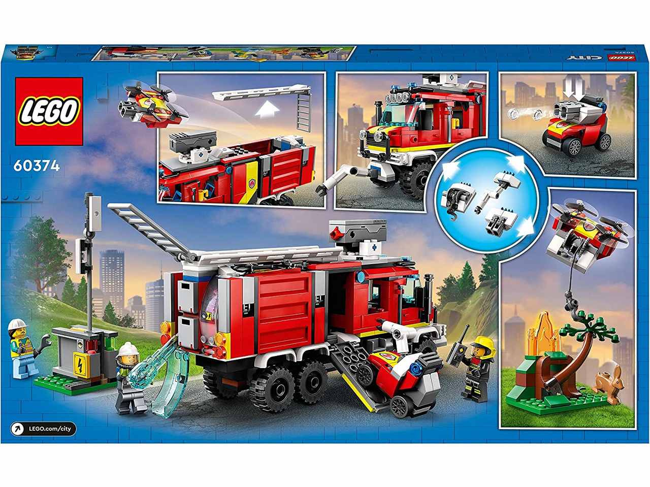 Lego Autopompa dei Vigili del Fuoco 60374