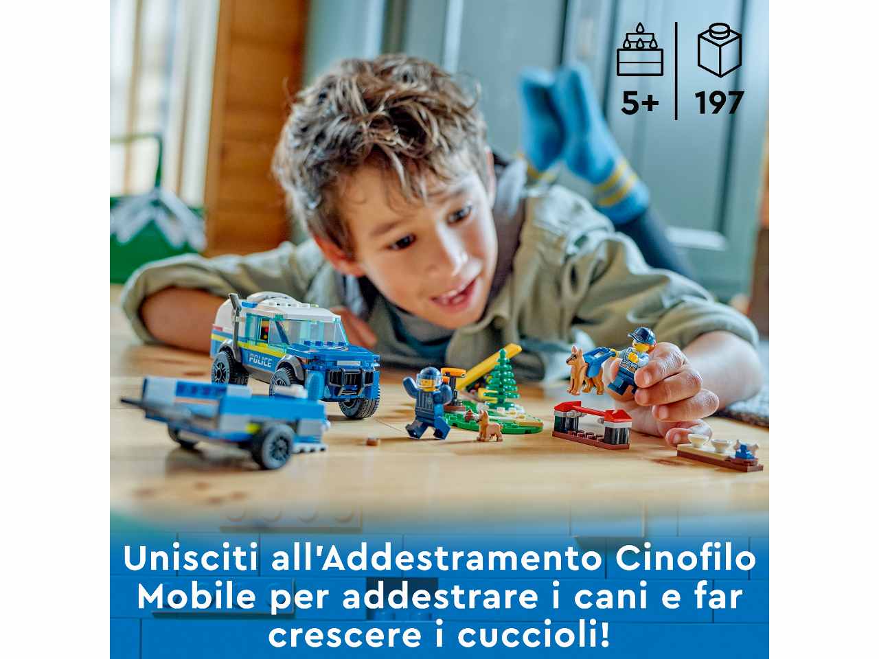 Lego City Addestramento Cinofilo Mobile 60369