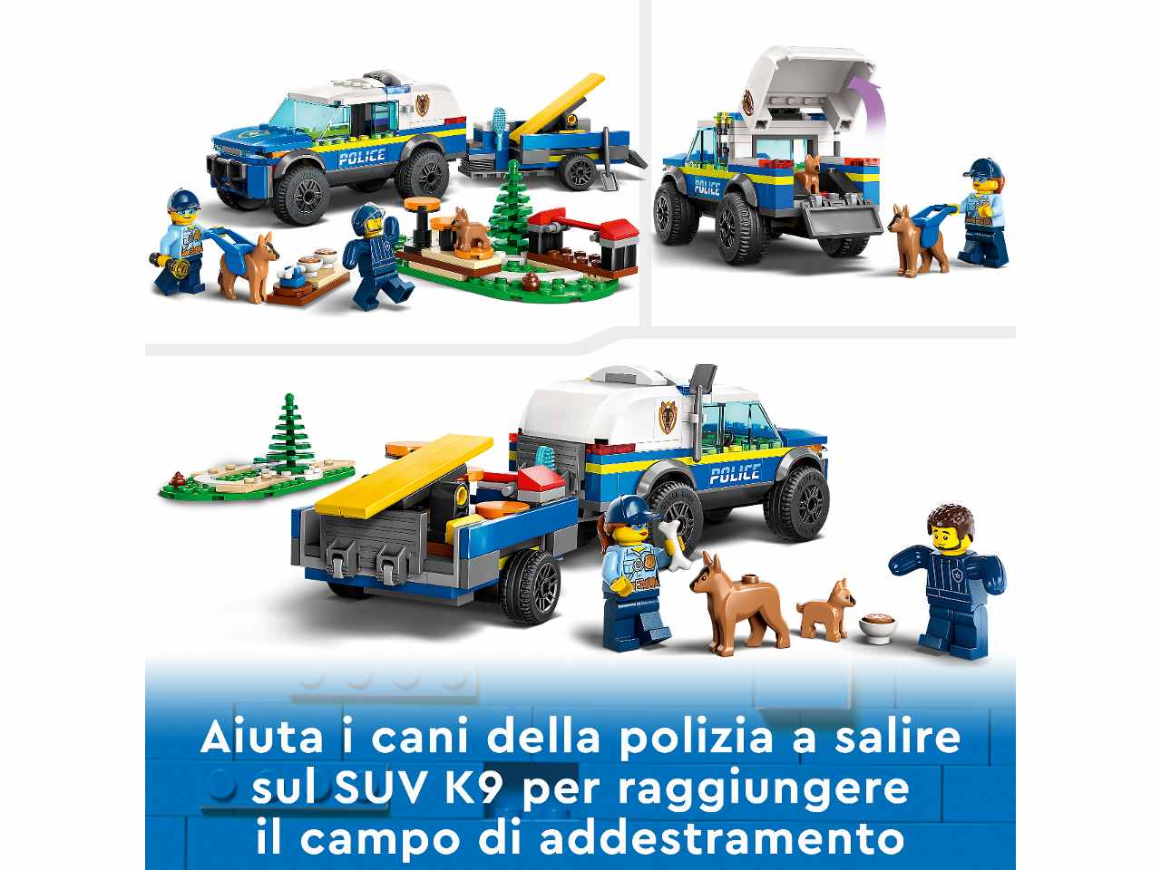 Lego City Addestramento Cinofilo Mobile 60369