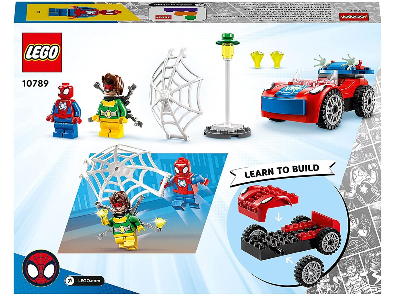 Lego Marvel Auto di Spider-Man e Doc Ock 10789