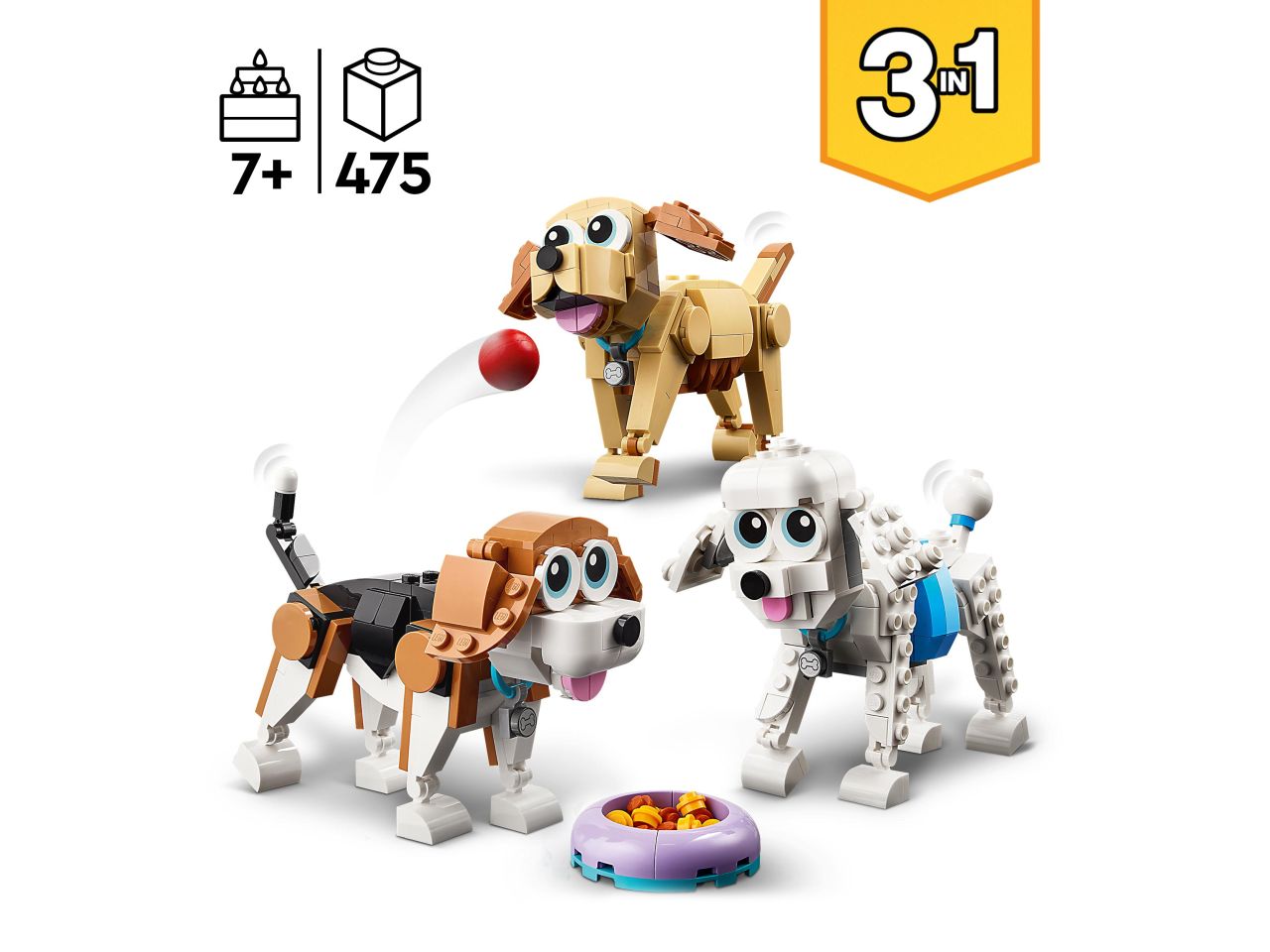 Lego Creator Adorabili Cagnolini 31137