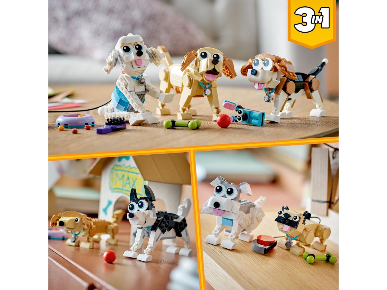 Lego Creator Adorabili Cagnolini 31137
