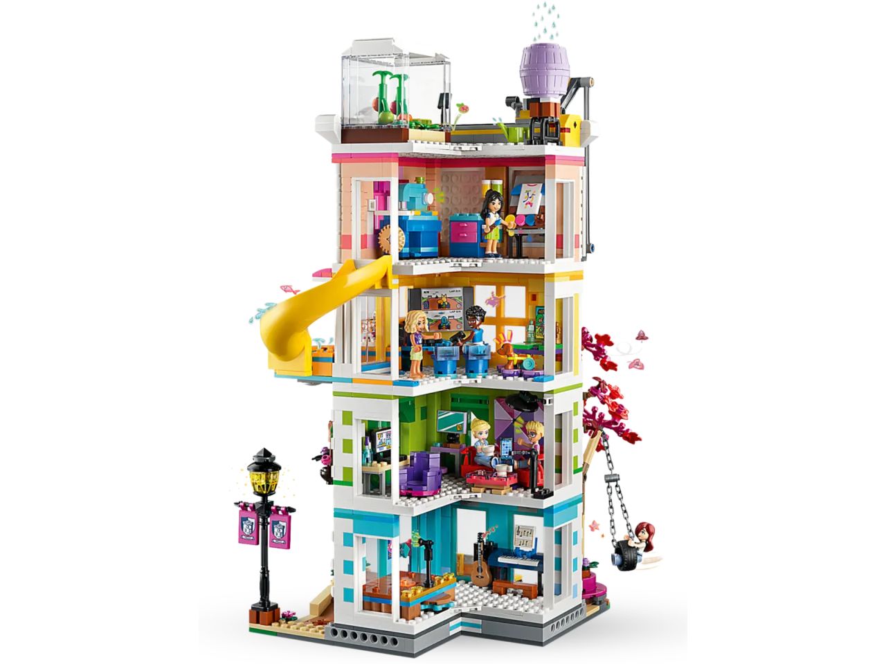 Lego friends centro comunitario di heartlake city