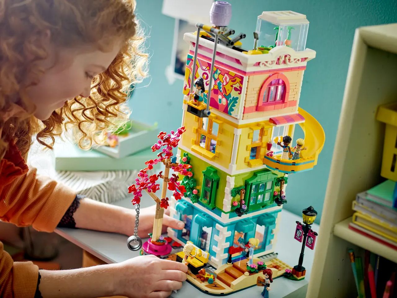 Lego friends centro comunitario di heartlake city