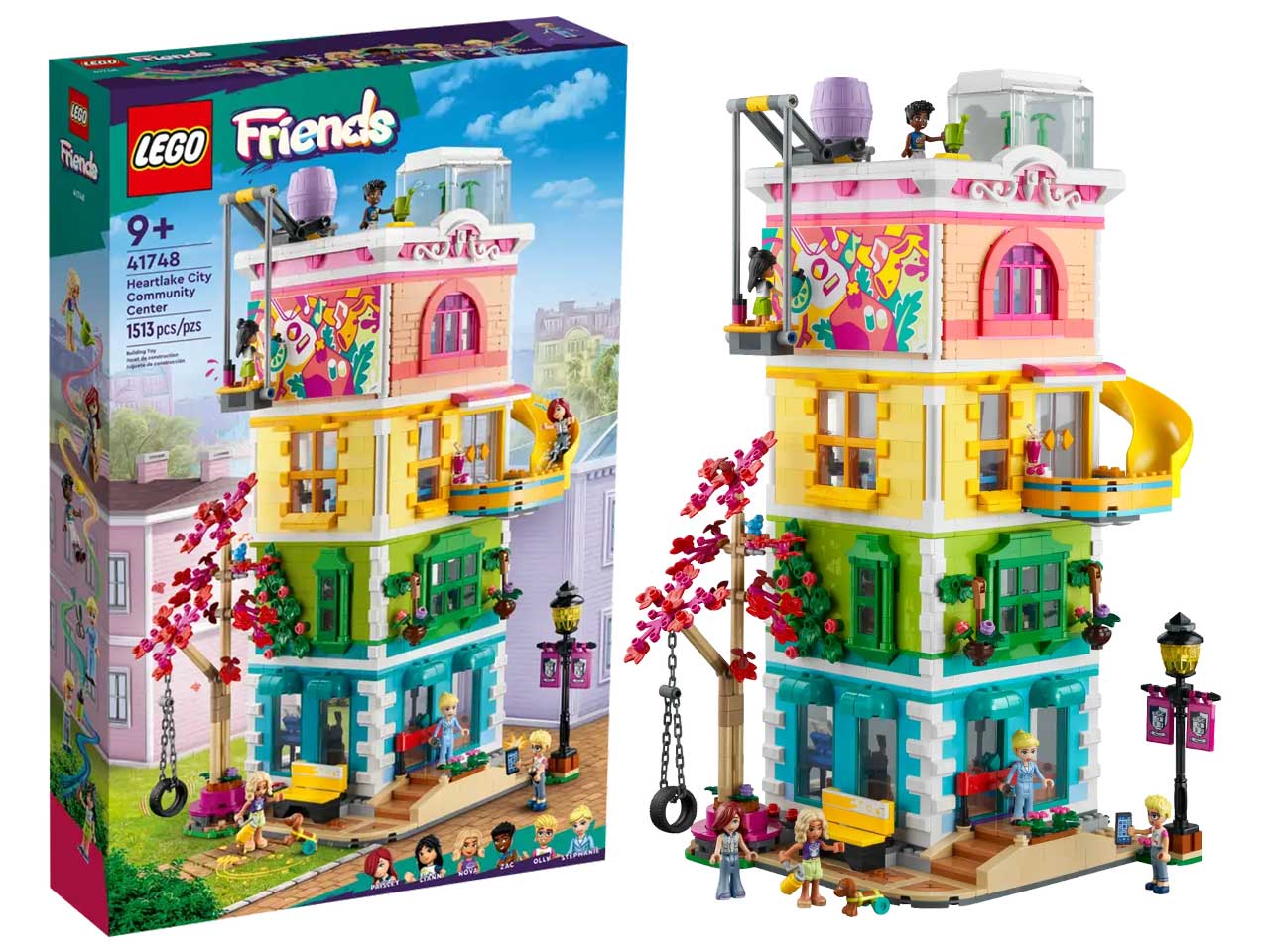 Lego friends centro comunitario di heartlake city