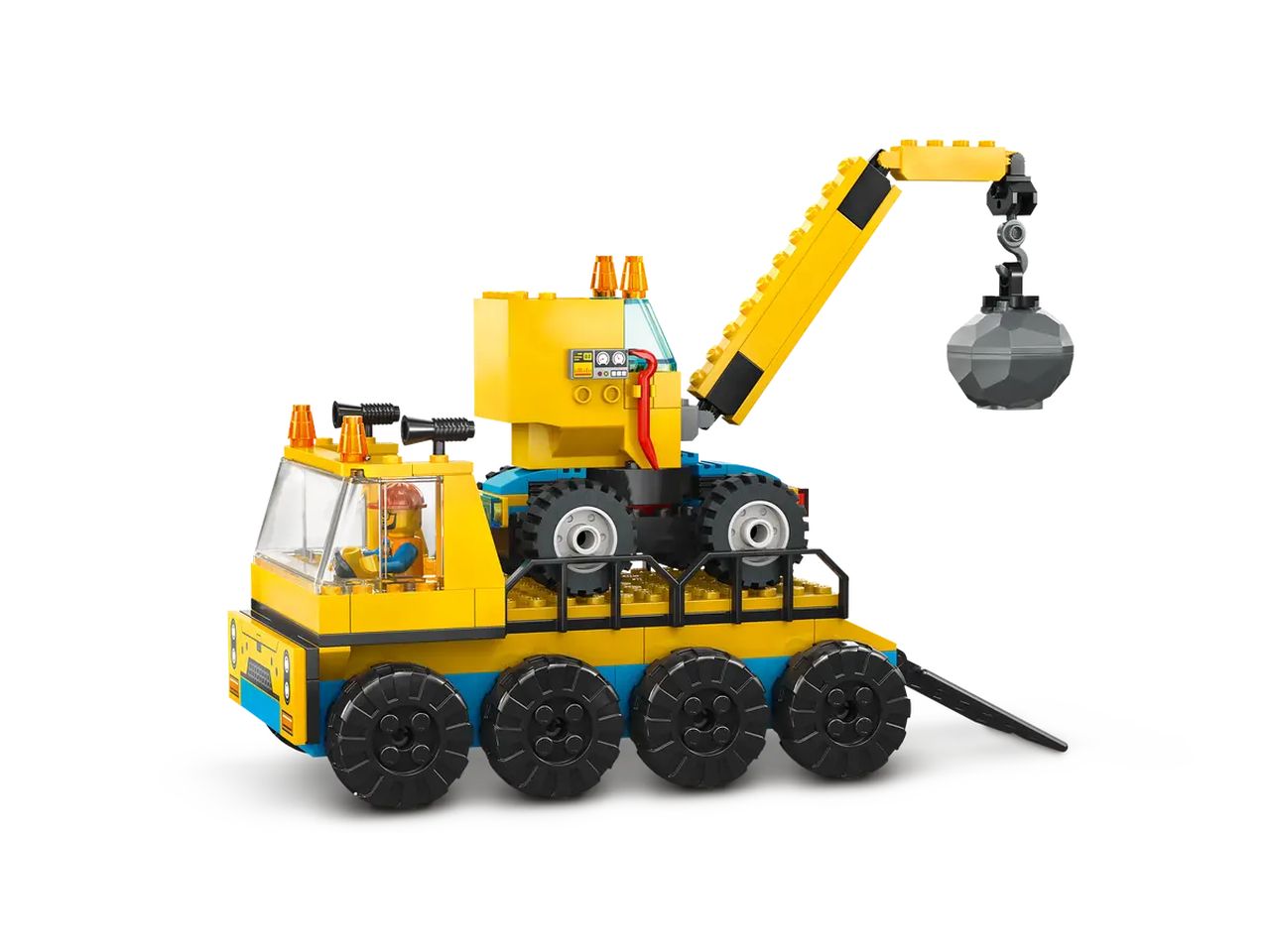 Lego City Camion da Cantiere e Gru 60391