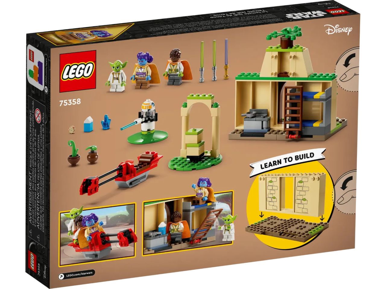 Lego Star Wars Tempio Jedi su Tenoo 75358