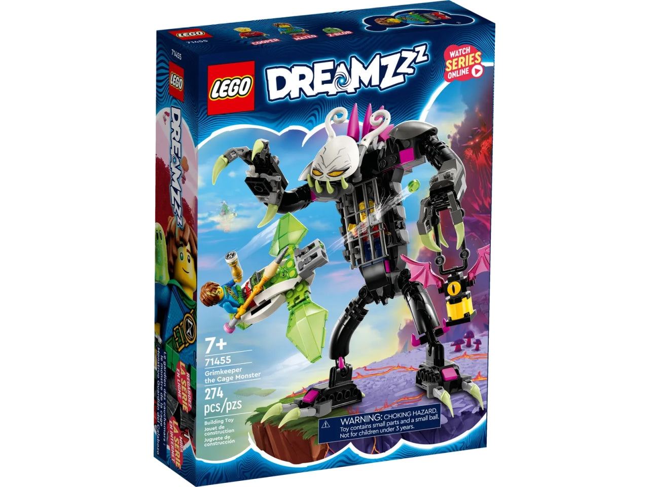 Lego Dreamzzz Il Mostro Gabbia Custode Oscuro 71455