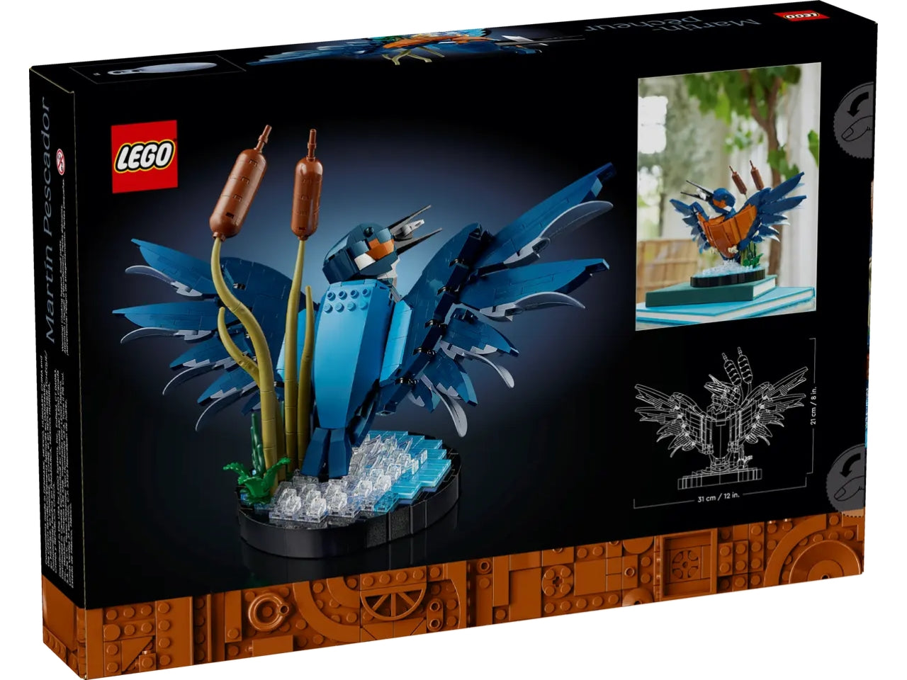 Lego icons kingfisher