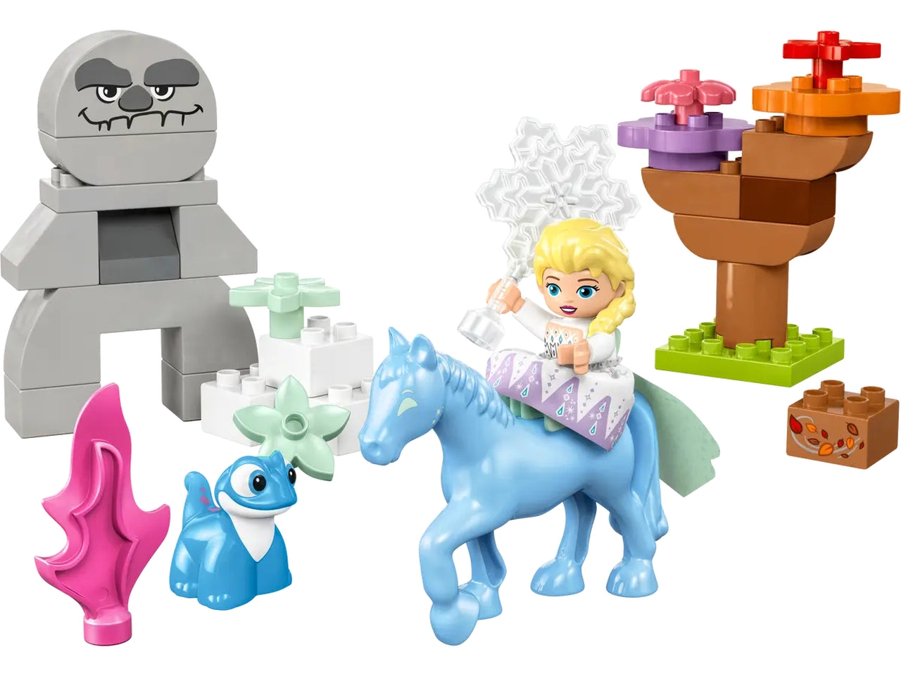 Lego duplo disney elsa e bruni nella foresta incantata