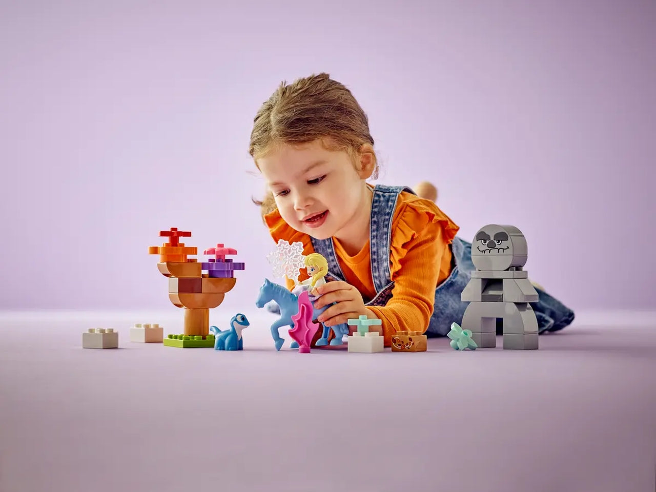 Lego duplo disney elsa e bruni nella foresta incantata