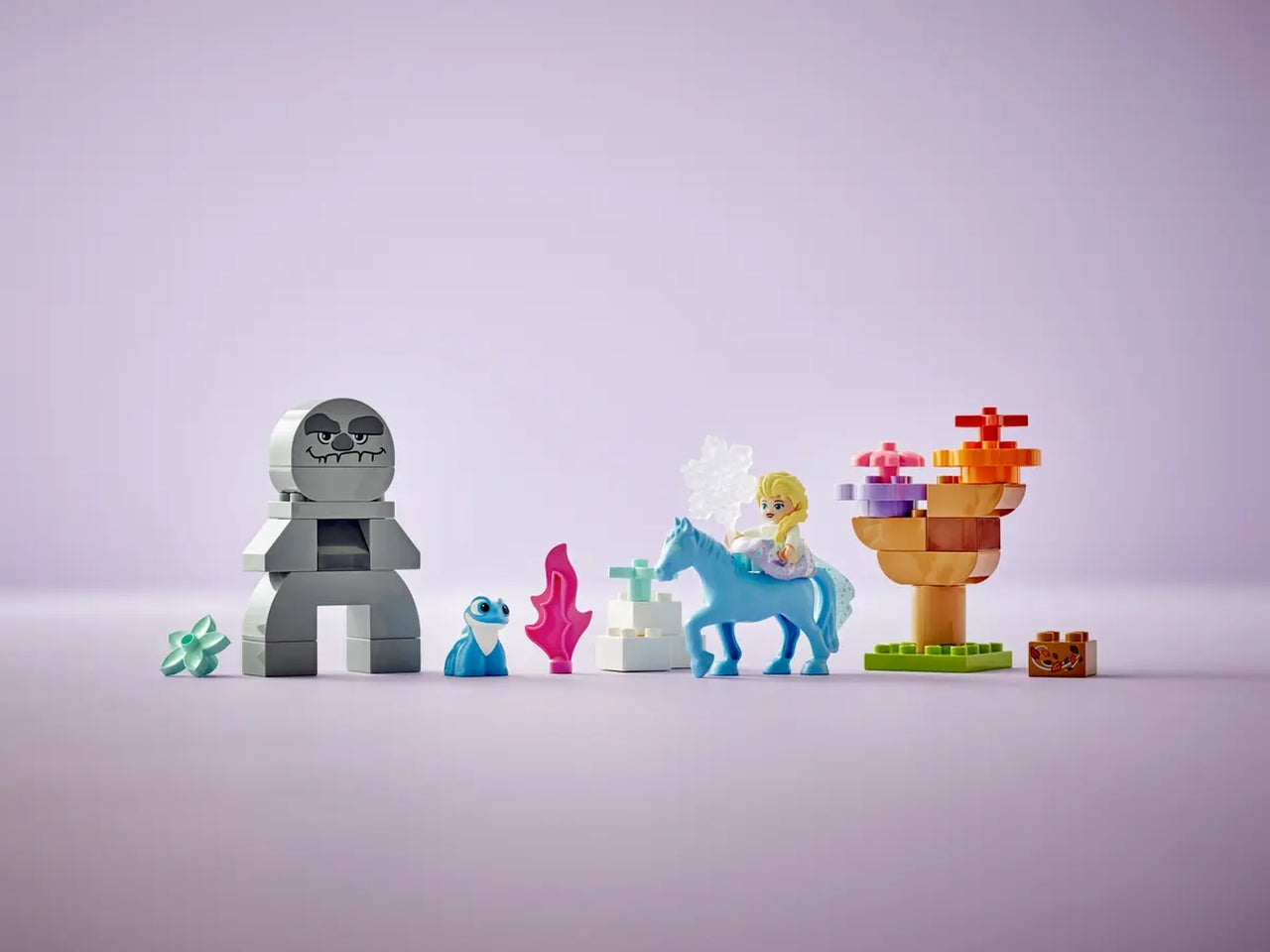 Lego duplo disney elsa e bruni nella foresta incantata