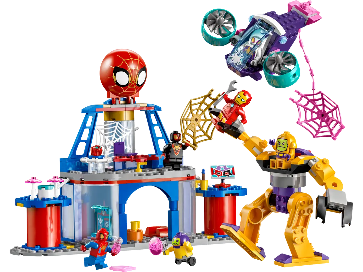 Lego spidey quartier generale di team spidey