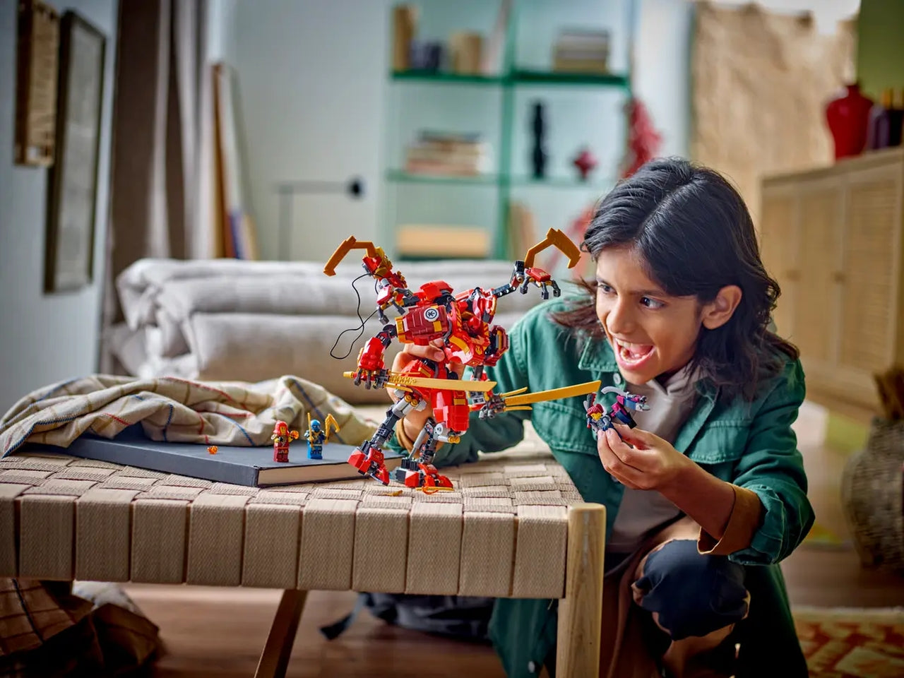 Lego ninjago climber mech ninja di kai