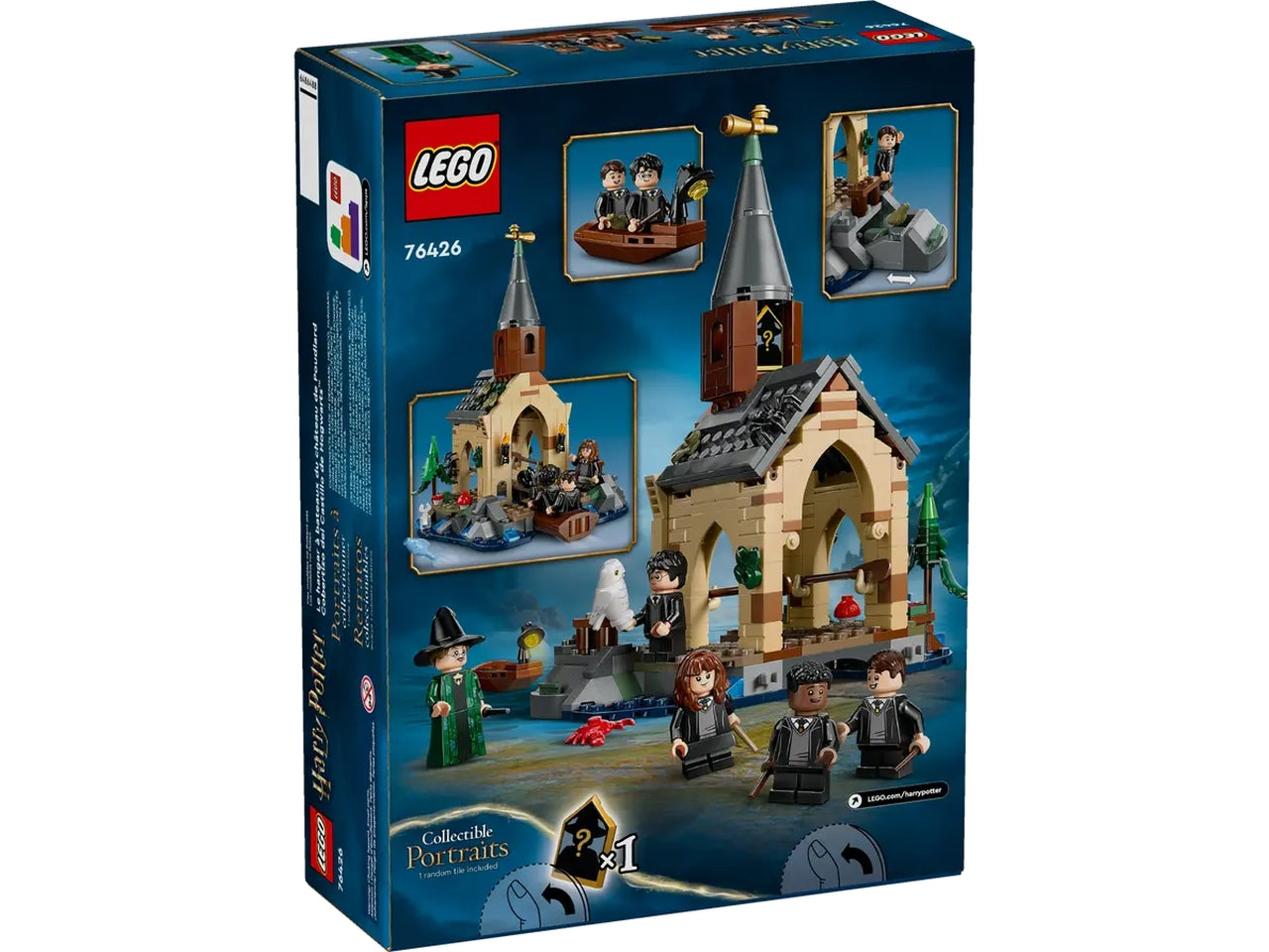 Lego harry potter tm la rimessa per le barche del castello di hogwarts