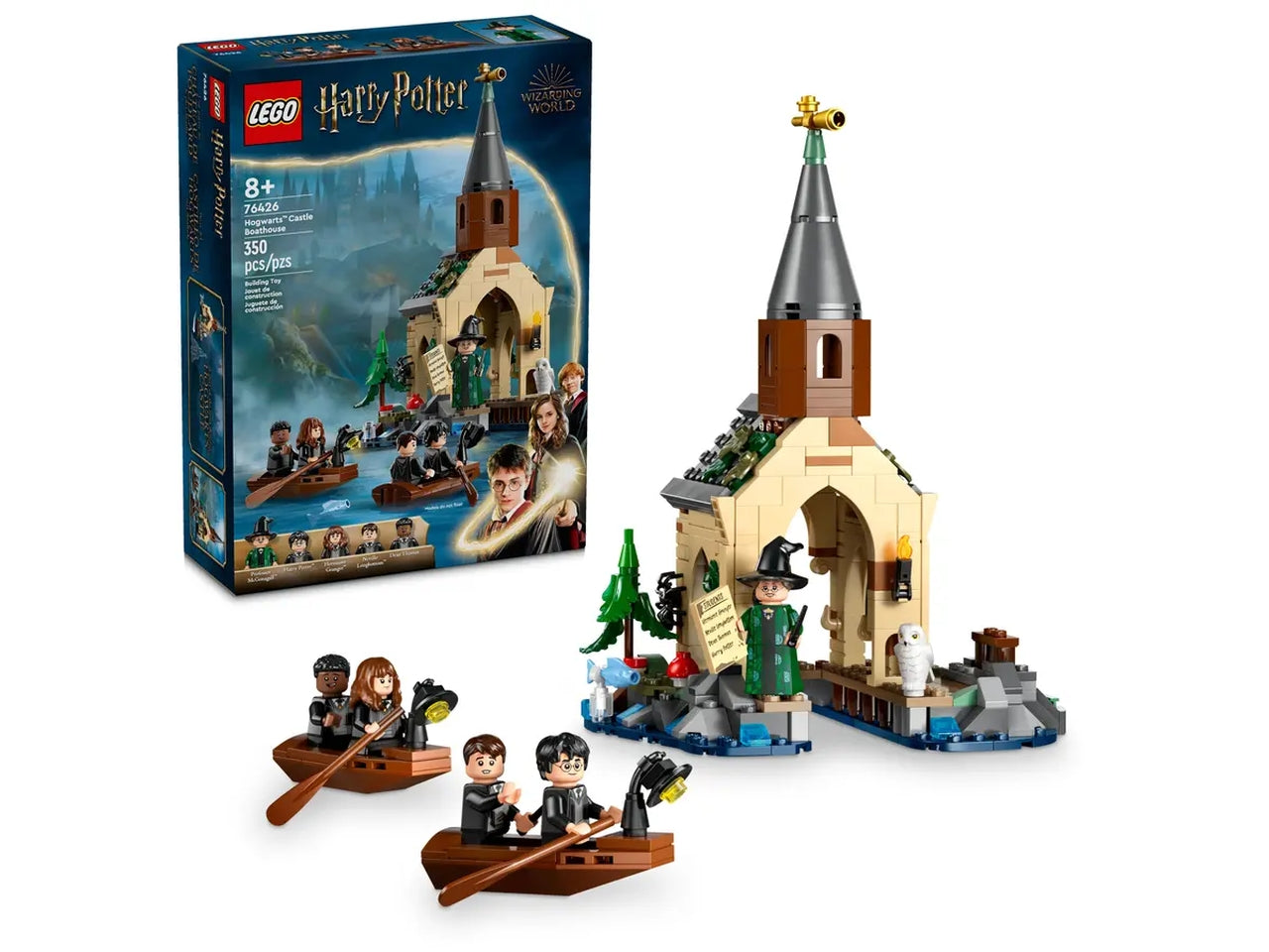 Lego harry potter tm la rimessa per le barche del castello di hogwarts