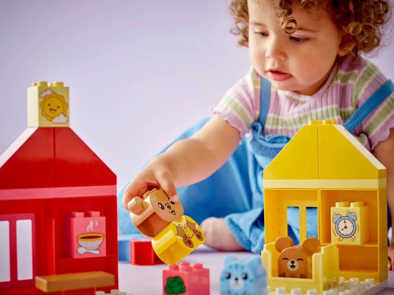 Lego duplo my first attivitÃ  quotidiane: mangiare e andare a letto