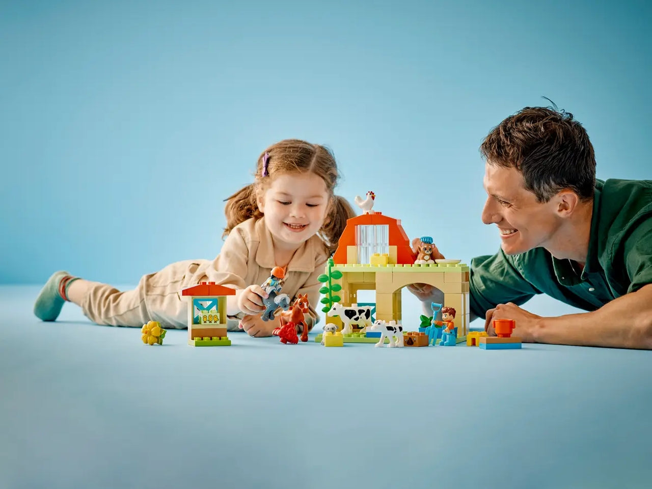 Lego duplo town cura degli animali di fattoria