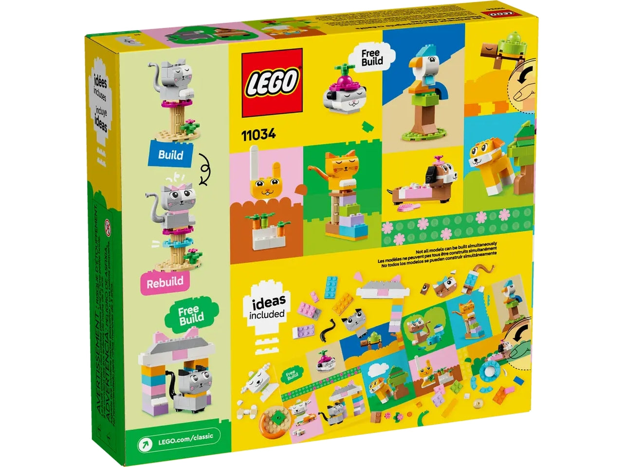 Lego classic animali domestici creativi