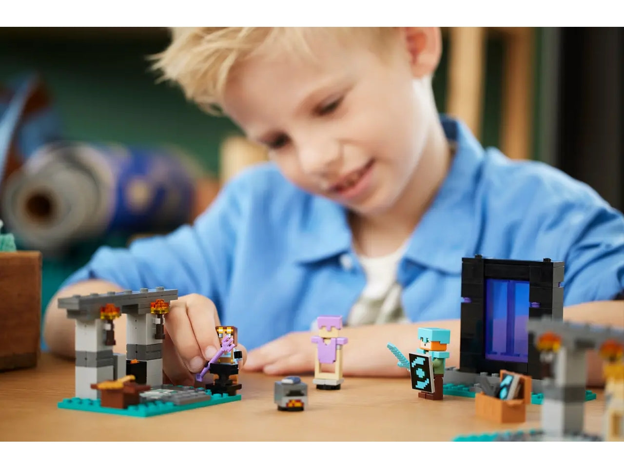 Lego minecraft lâarmeria