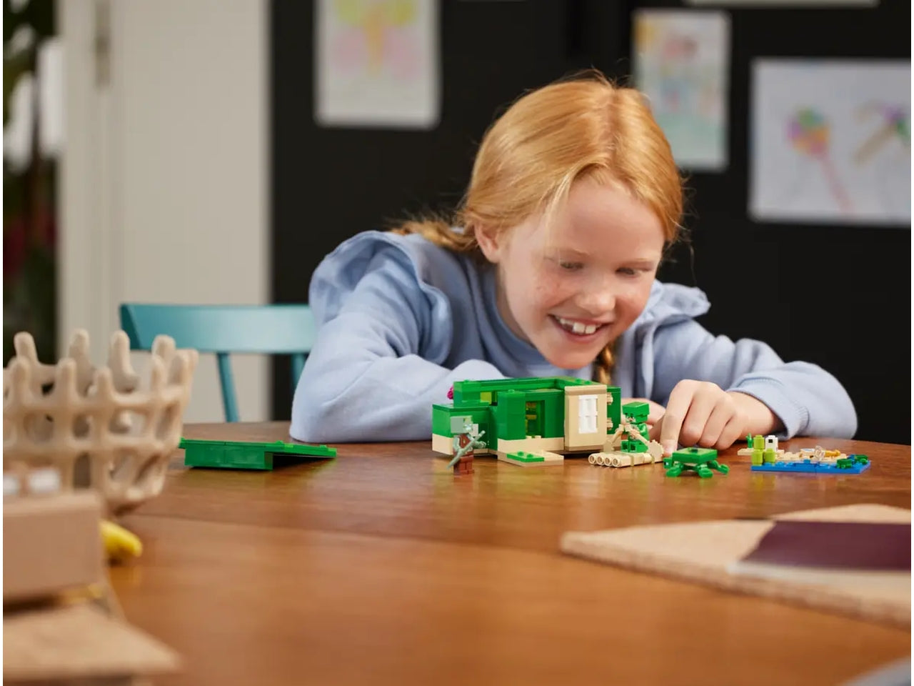 Lego minecraft beach house della tartaruga