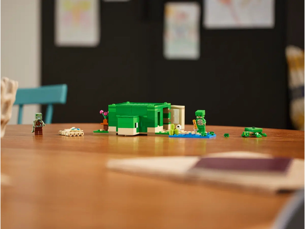 Lego minecraft beach house della tartaruga