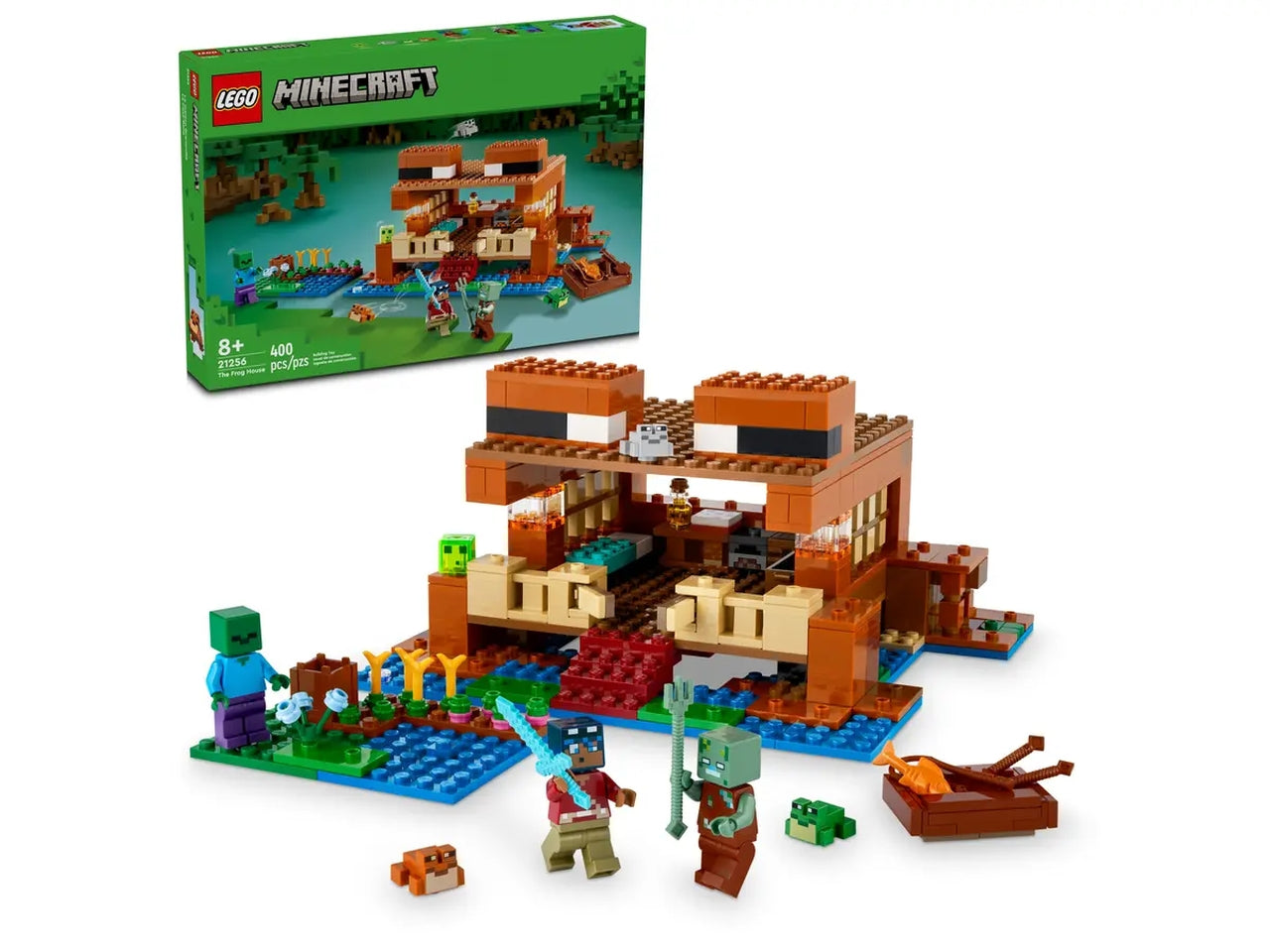 Lego minecraft la casa-rana
