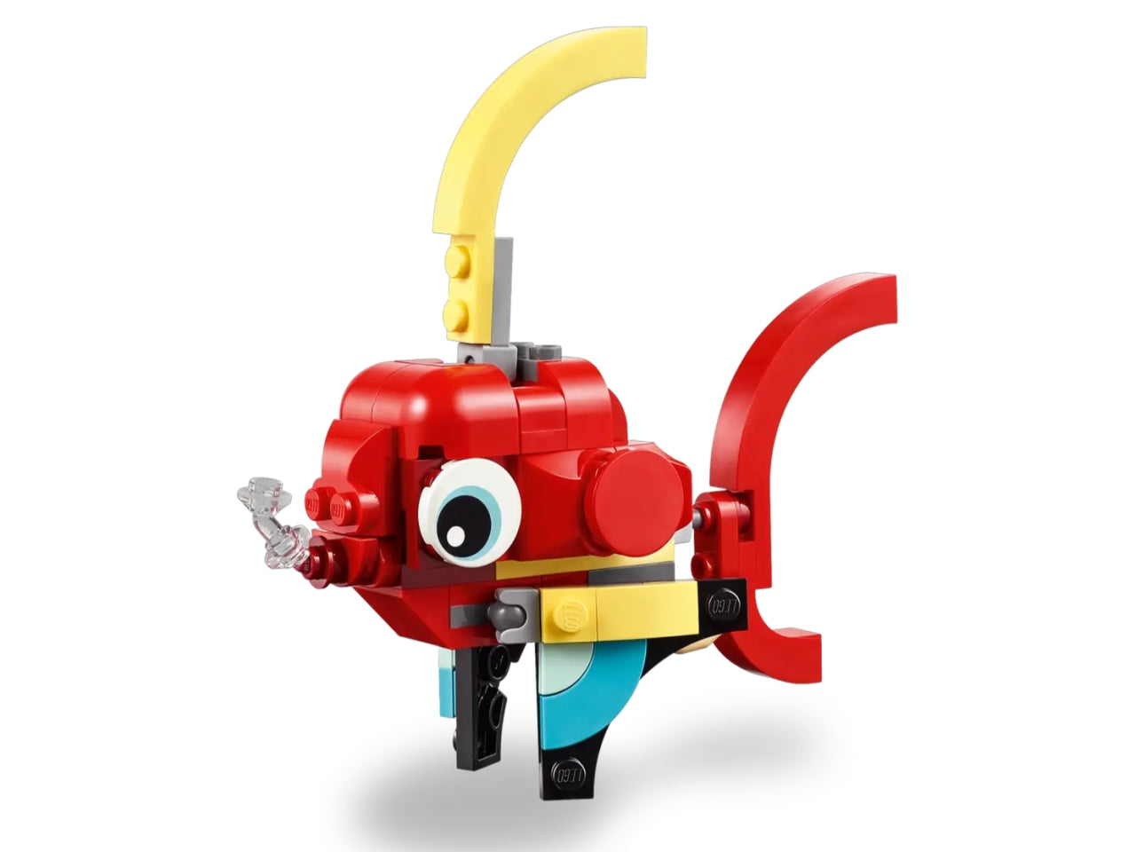 Lego creator drago rosso